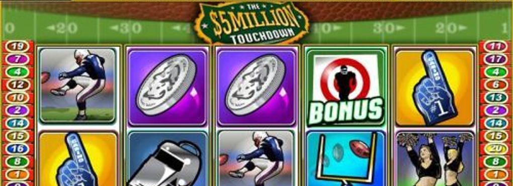 Throw, Punt, or Run for a Win in $5 Million Touchdown Slots